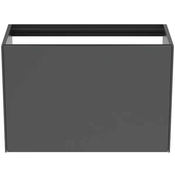 Ideal Standard Waschtischunterschrank „Conca“ 80 × 54 × 37,3 cm Anthrazit matt lackiert Ideal Standard Waschtischunterschrank „Conca“ 80 × 54 × 37,3 cm Anthrazit matt lackiert