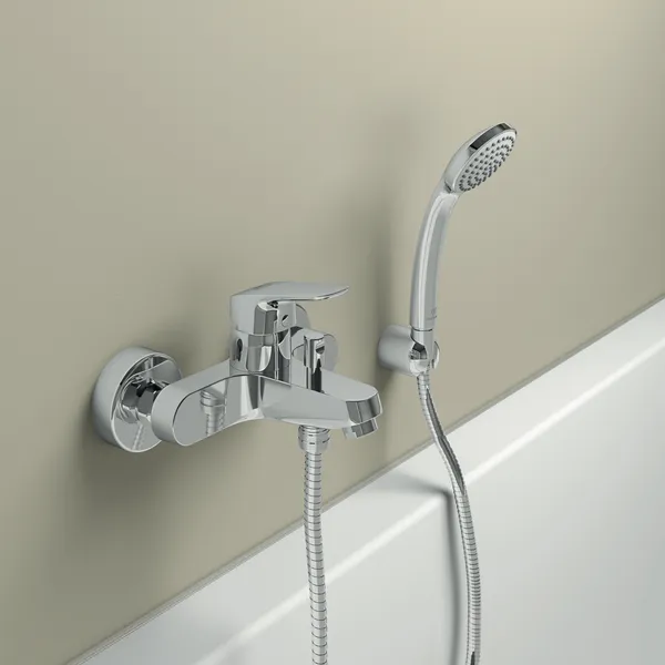 Badearmatur Aufputz Ceraflex, Ausladung 162mm, Chrom Badearmatur Aufputz Ceraflex, Ausladung 162mm, Chrom