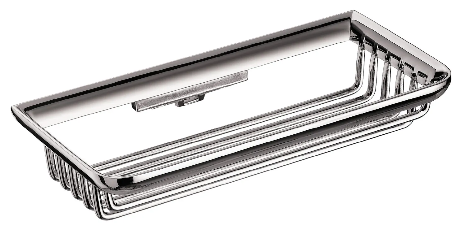 emco Eck-Schwammkorb „system 2“, Befestigung verdeckt, Form rechteckig 20 × 10,4 × 3,7 cm in chrom emco Eck-Schwammkorb „system 2“, Befestigung verdeckt, Form rechteckig 20 × 10,4 × 3,7 cm in chrom