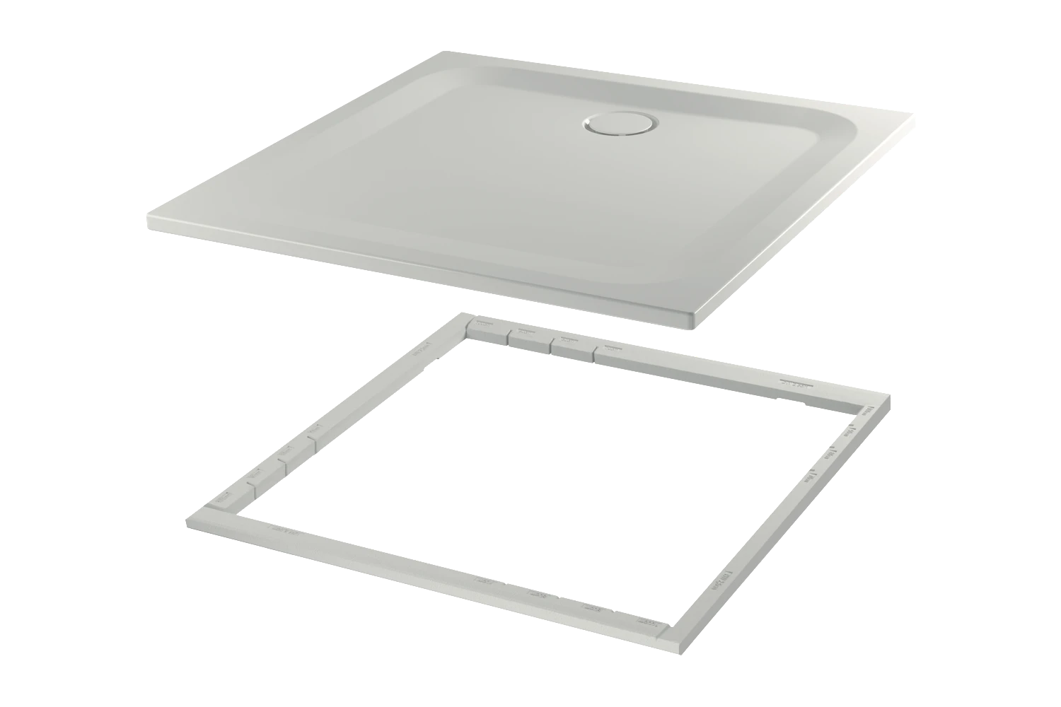 Bette quadrat Duschwanne „BetteUltra“ 85 × 85 cm in Weiß