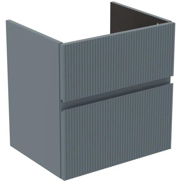 Ideal Standard Waschtischunterschrank „Finesse“ 53 × 54 × 40,9 cm Aschblau matt Ideal Standard Waschtischunterschrank „Finesse“ 53 × 54 × 40,9 cm Aschblau matt
