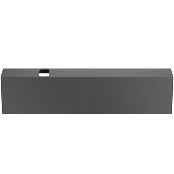 Ideal Standard Waschtischunterschrank Conca, 2 Auszüge, anthrazit