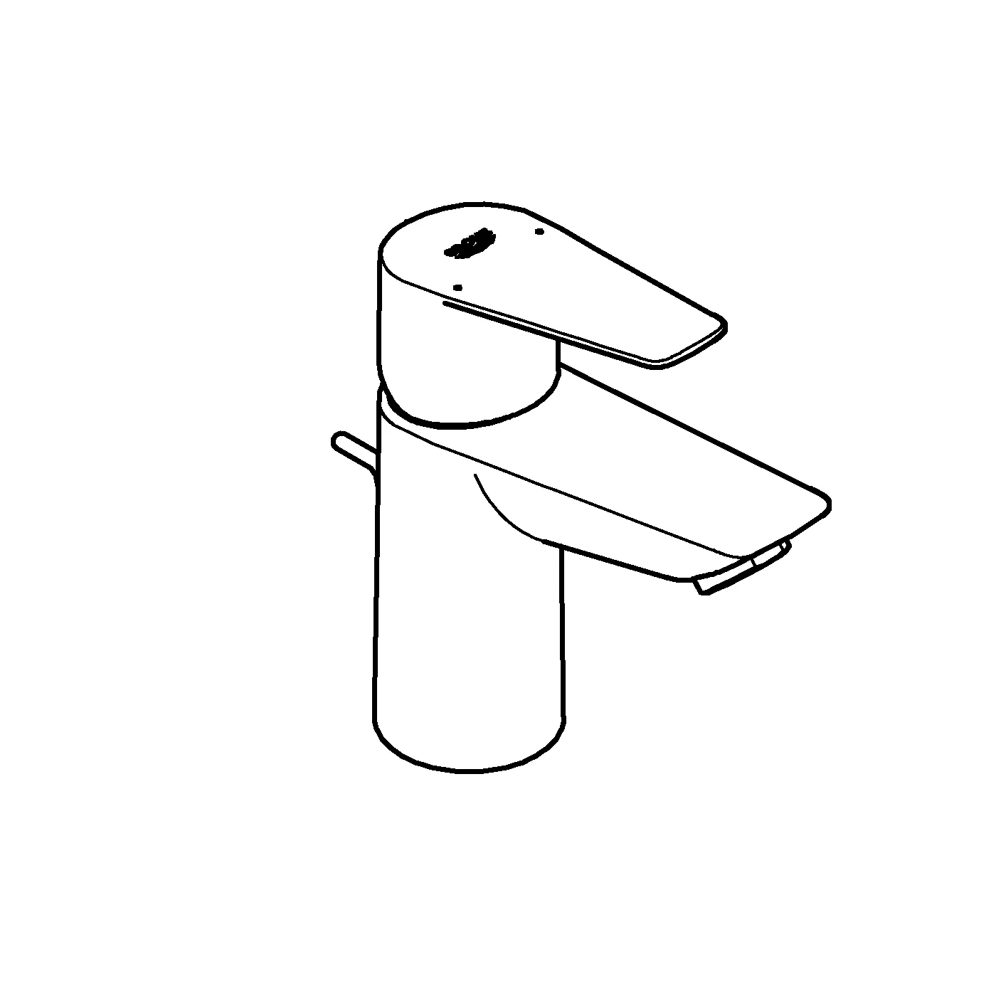 Einhand-Waschtischbatterie BauEdge 23328_1, S-Size, Einlochmontage, mit Temperaturbegrenzer, EcoJoy Mousseur 5,7 l/min, Zugstangen-Ablaufgarnitur aus Kunststoff 1 1/4″, chrom Einhand-Waschtischbatterie BauEdge 23328_1, S-Size, Einlochmontage, mit Temperaturbegrenzer, EcoJoy Mousseur 5,7 l/min, Zugstangen-Ablaufgarnitur aus Kunststoff 1 1/4″, chrom