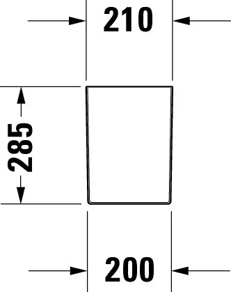 Halbsäule Happy D.2 für 231680, 261665, 231660, weiß