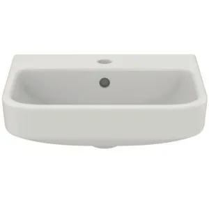 Waschbecken „i.lifeB“ 45 × 38 × 16 cm, Hahnlochposition mittig Waschbecken „i.lifeB“ 45 × 38 × 16 cm, Hahnlochposition mittig