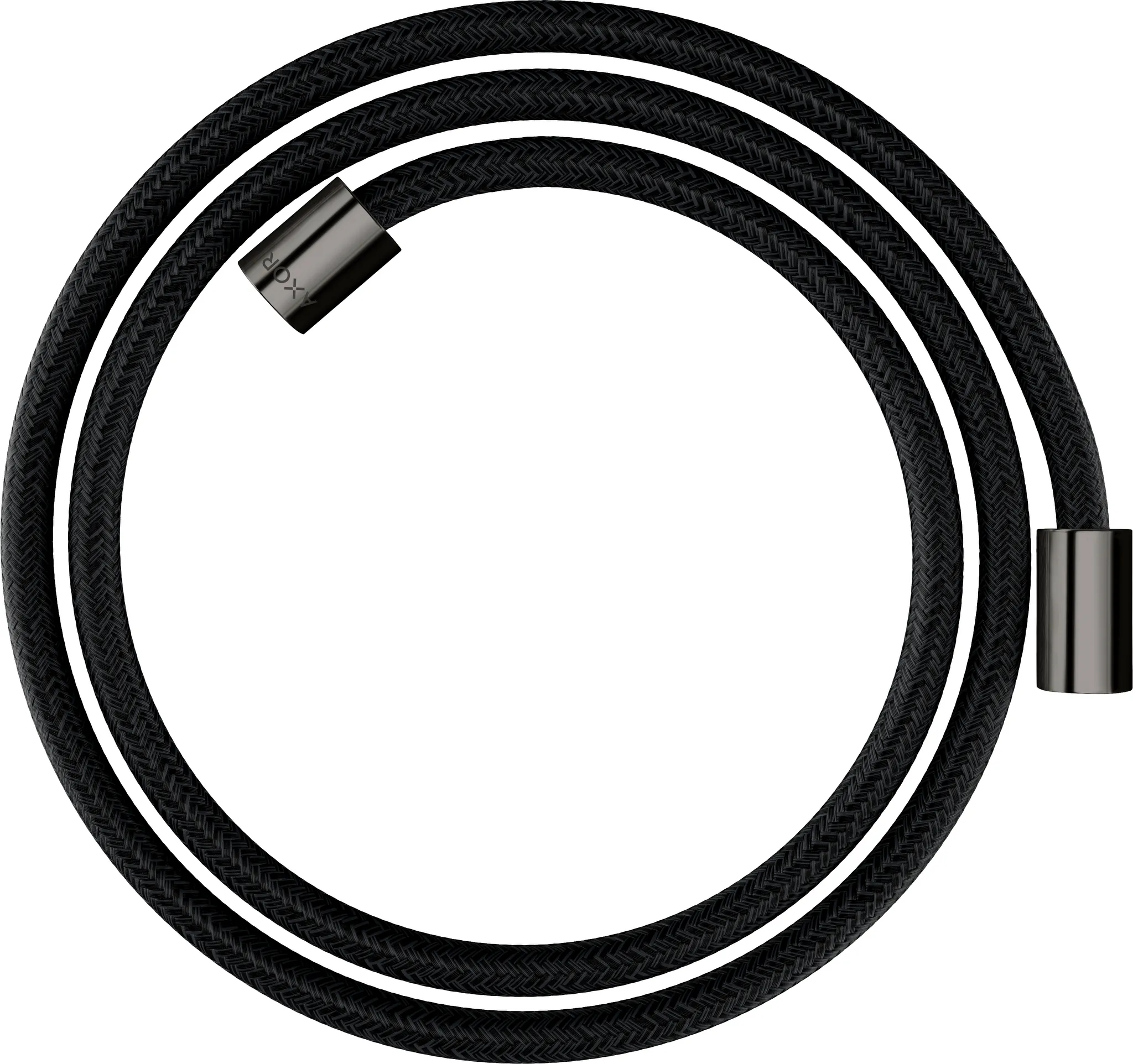 AXOR ShowerSolutions Textilbrauseschlauch 1,60 m mit zylindrischen Muttern Chrom