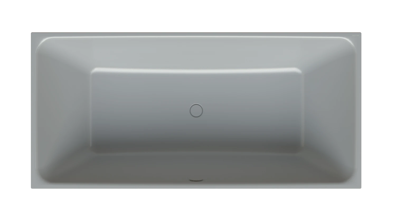 Bette Badewanne „BetteLoft“ rechteck 190 × 90 cm in Quartz