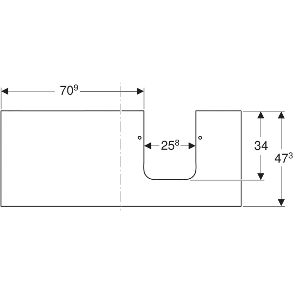Geberit Zubehör/Ersatzteile für Badezimmerzubehör „ONE“