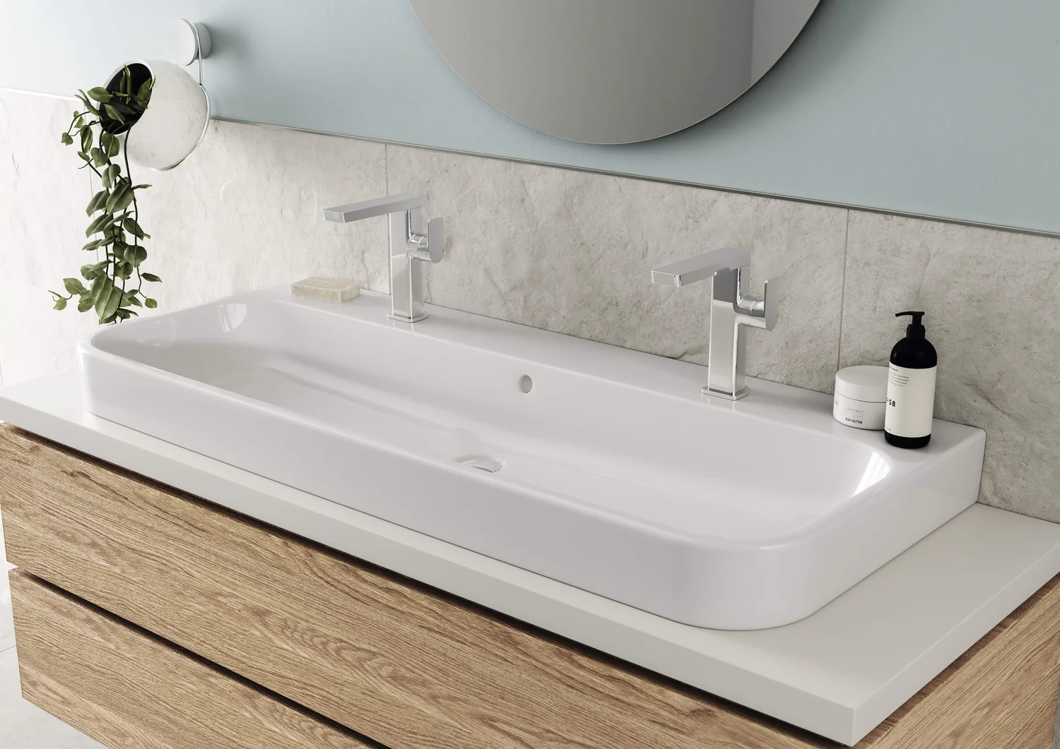 HansaSTELA Waschtischarmatur Hansastela 2021 Einhebelmischer Chrom