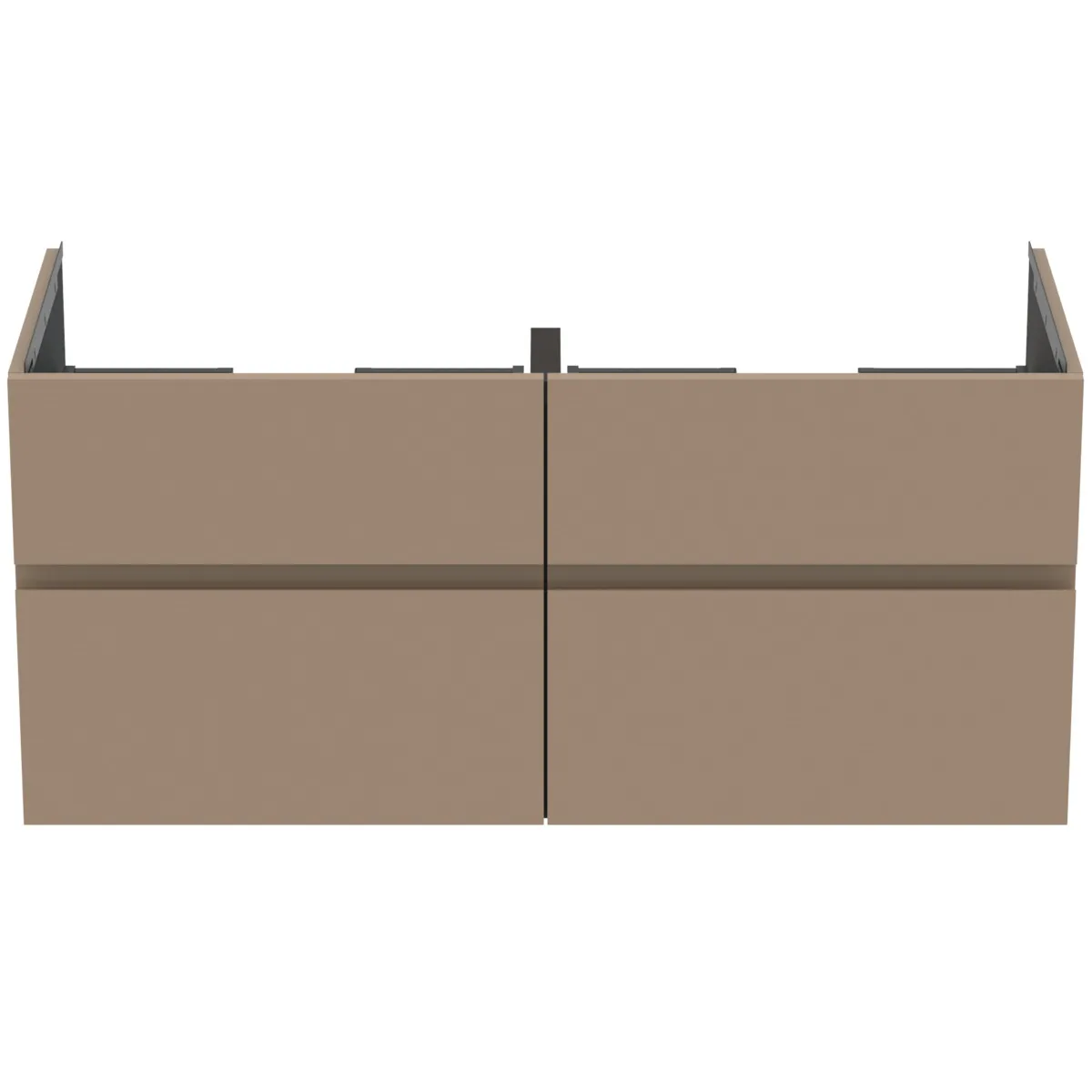 Ideal Standard Waschtischunterschrank „Finesse“ 120 × 55 × 50,5 cm Greige matt Ideal Standard Waschtischunterschrank „Finesse“ 120 × 55 × 50,5 cm Greige matt