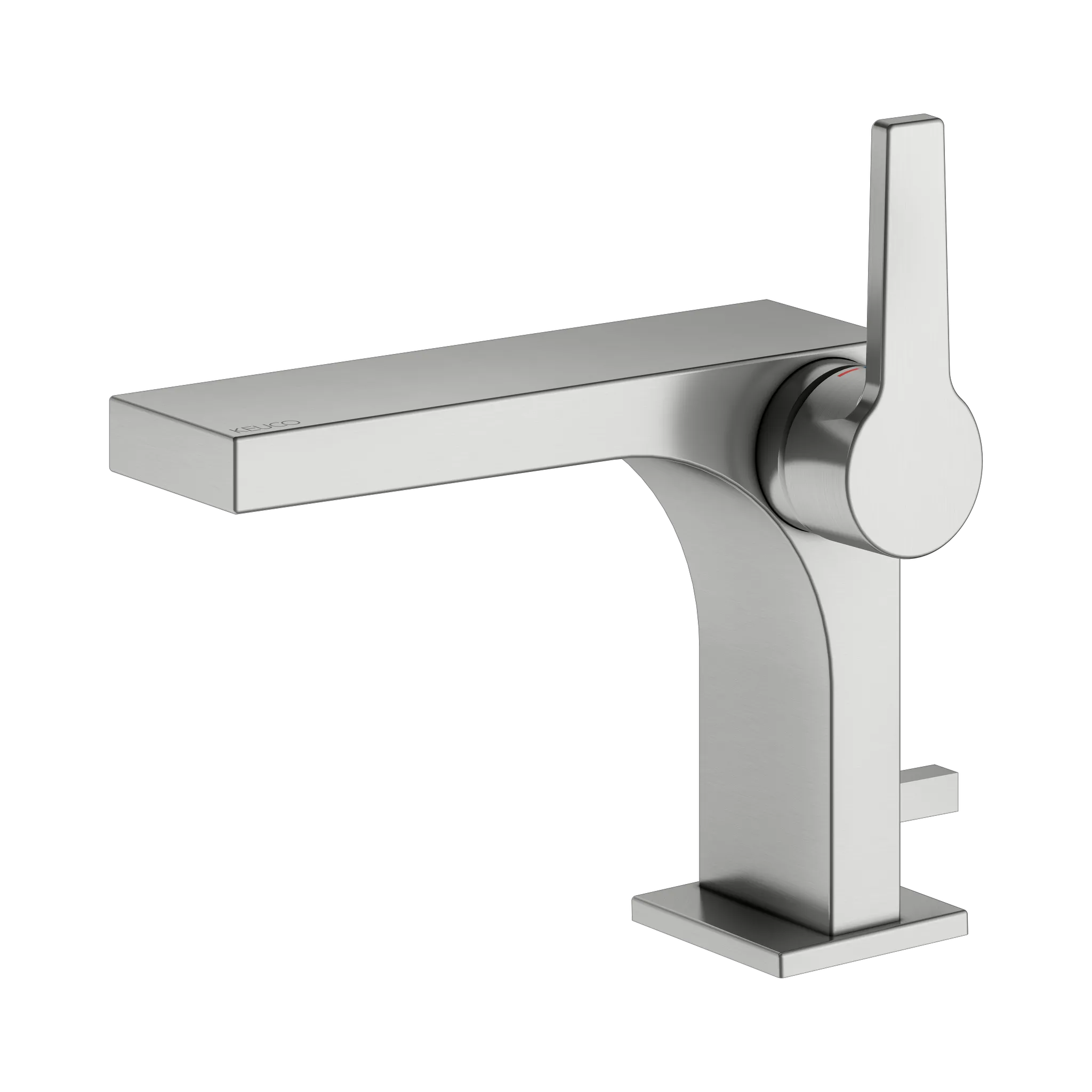 KEUCO EDITION 11 Einhebel-Waschtischmischer 110 mit Zugstangen-Ablaufgarnitur Edelstahl-finish KEUCO EDITION 11 Einhebel-Waschtischmischer 110 mit Zugstangen-Ablaufgarnitur Edelstahl-finish