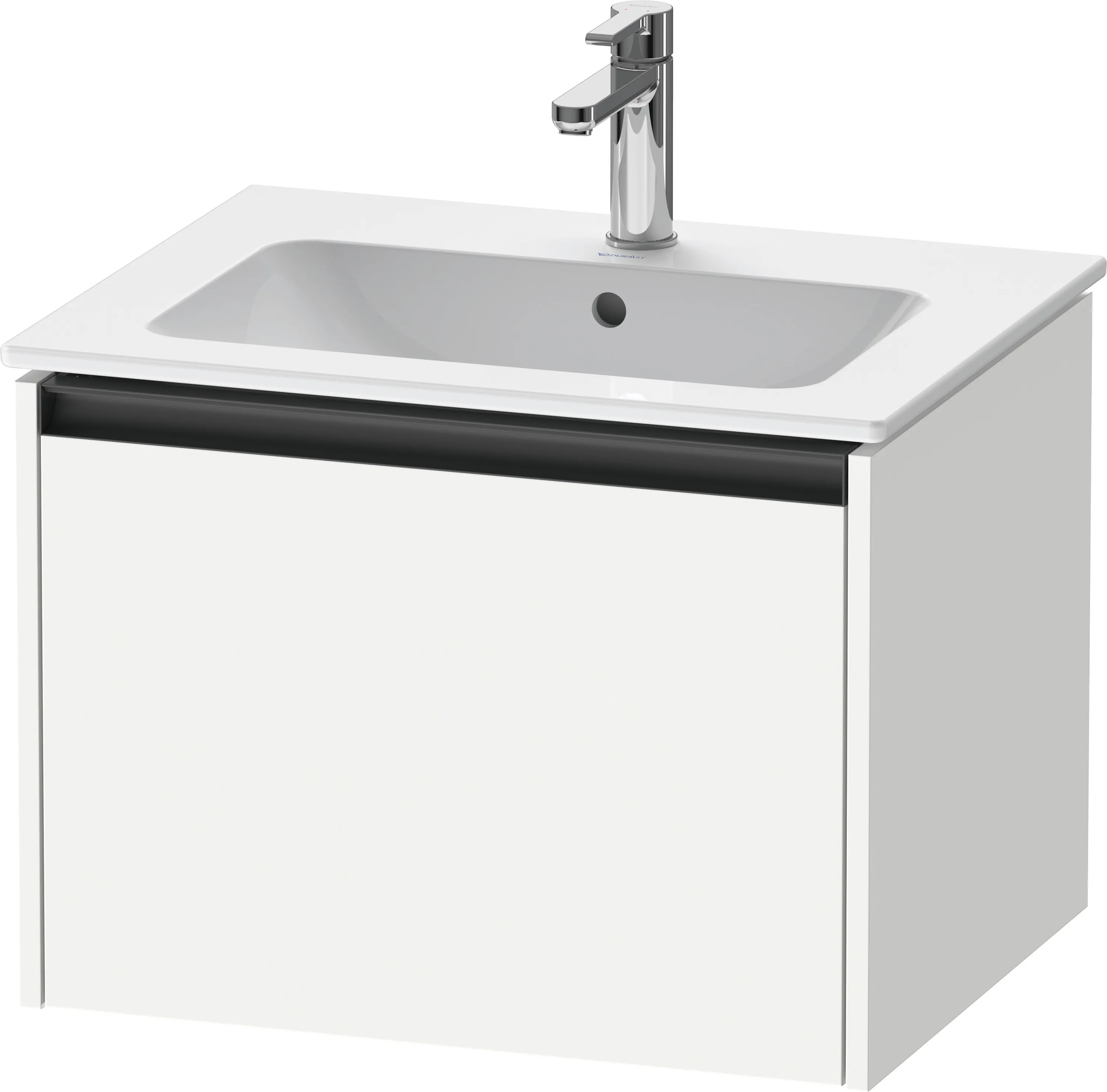 Duravit Waschtischunterschrank wandhängend „Ketho.2“ 61 × 44 × 48 cm Weiß Matt