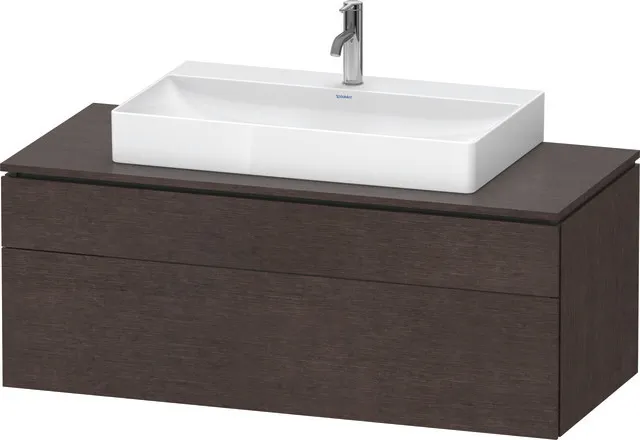 Duravit Waschtischunterschrank wandhängend „L-Cube“ 122 × 48,2 × 55 cm, mittig