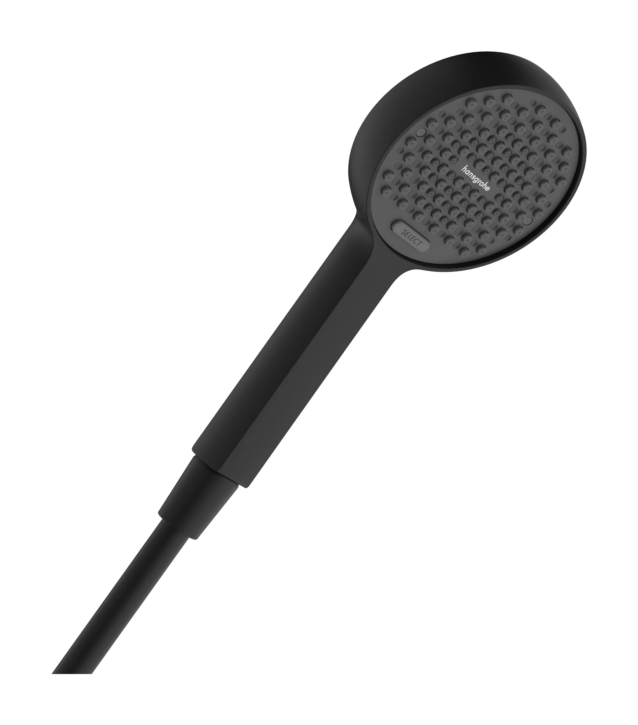 Hansgrohe Activera Select S Handbrause 95 mm, 2jet EcoSmart mit Booster, Mattschwarz