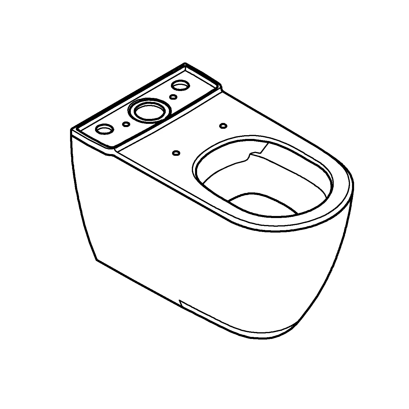 Grohe Essence Stand-WC-Kombination 39572_H, spülrandlos, PureGuard alpinweiß Grohe Essence Stand-WC-Kombination 39572_H, spülrandlos, PureGuard alpinweiß