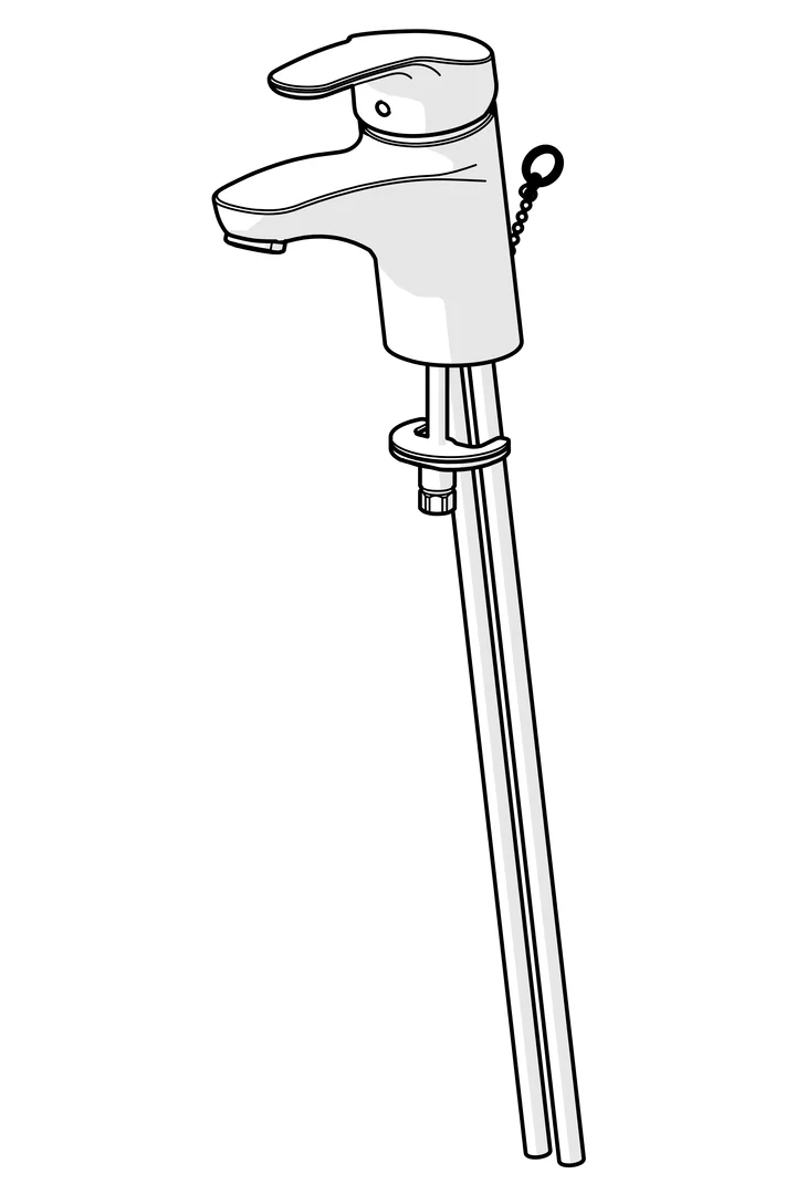 HansaMIX Waschtischarmatur Hansamix neu Einhebelmischer Chrom HansaMIX Waschtischarmatur Hansamix neu Einhebelmischer Chrom