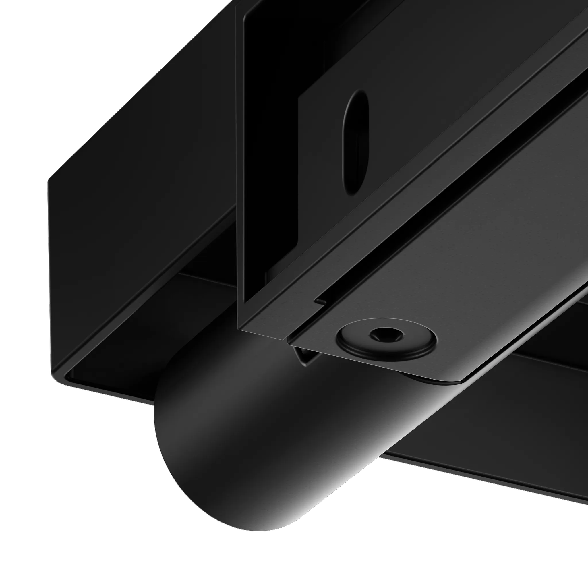 KEUCO REVA Toilettenpapierhalter mit Ablage schwarz matt