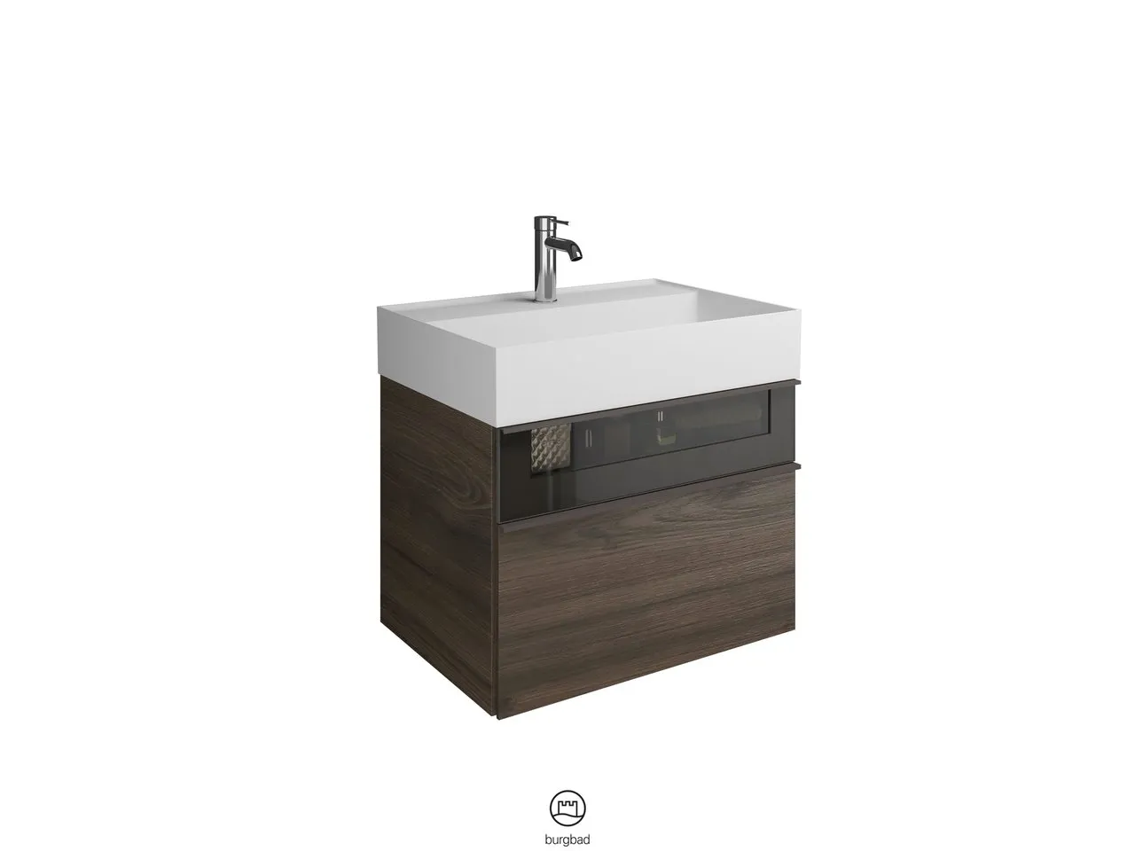 burgbad Badmöbelset „Yumo“ in Tectona Dekor Zimt burgbad Badmöbelset „Yumo“ in Tectona Dekor Zimt