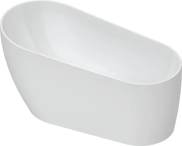 Duravit Badewanne „DuraFaro“ freistehend oval 1500 × 700 mm in Weiß Duravit Badewanne „DuraFaro“ freistehend oval 1500 × 700 mm in Weiß