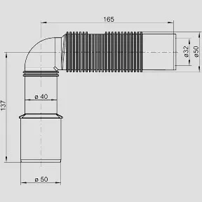 SANIT Universal-Ablaufbogen für SANIT Universal-Ablaufbogen für