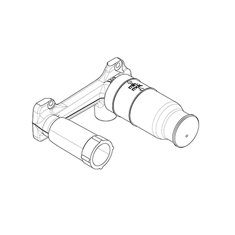 Kludi AMEO Unterputz-Waschtisch-2-Loch-Wand-Armatur DN 15