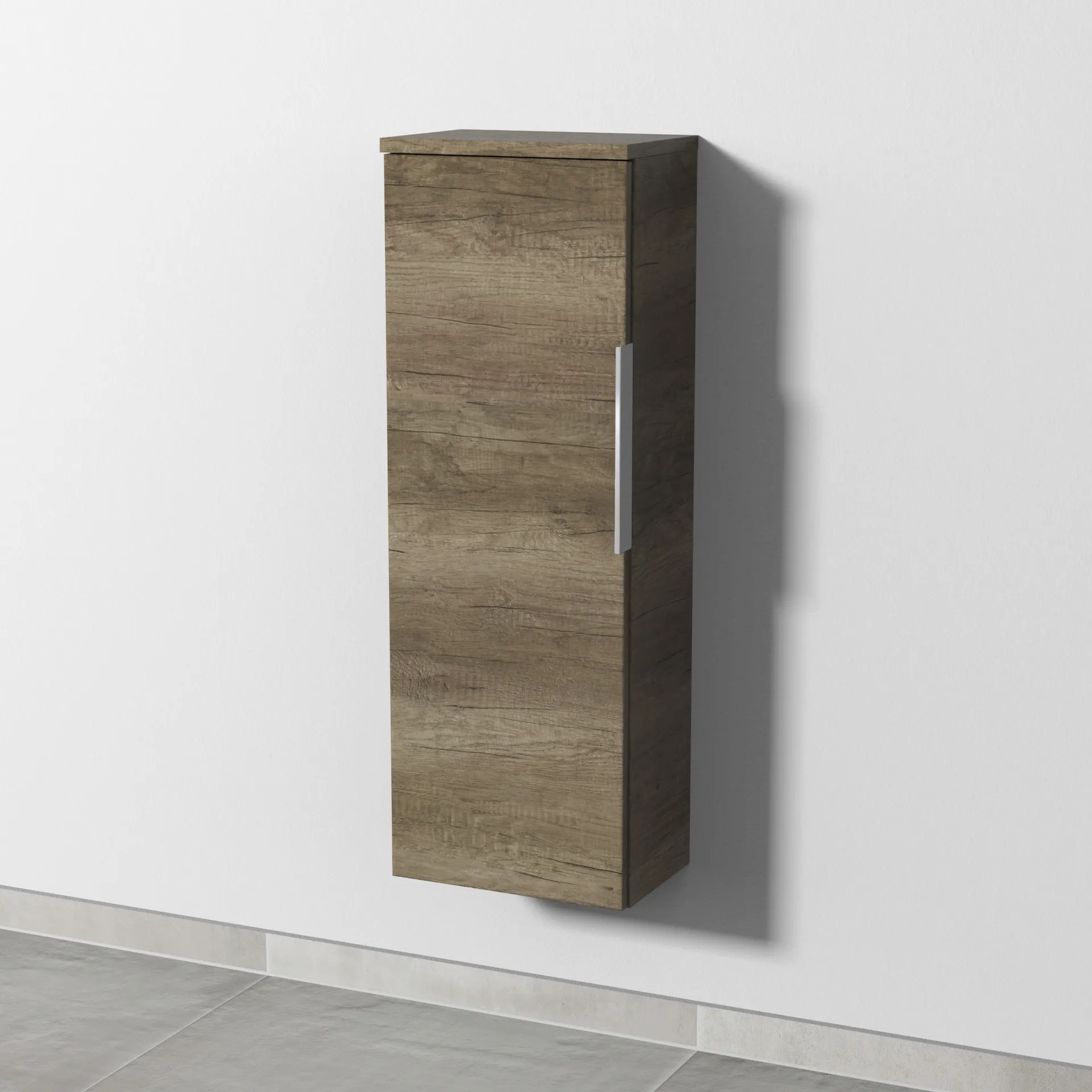 Sanipa Mittelschrank „3way“ 300 × 850 × 199 mm Anschlag links, in Eiche Nebraska, Anschlag links