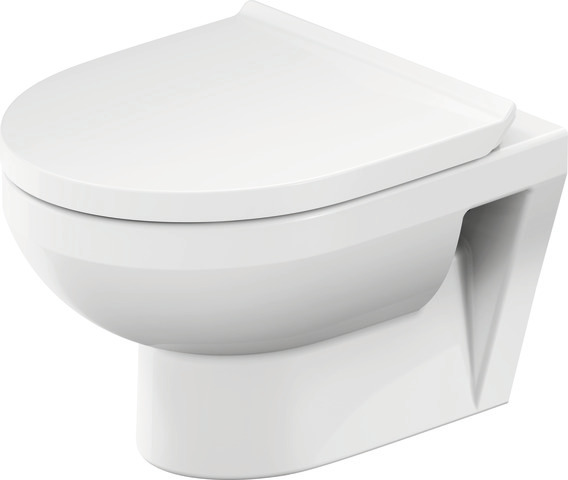 Wand-WC No.1 Compact 480mm, Weiß, Tiefspüler, rimless