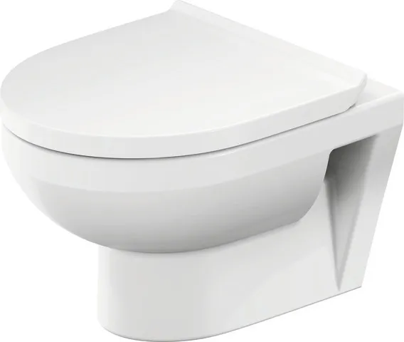 Wand-Tiefspül-WC Compact „No.1“ 36,5 × 40 × 48 cm mit HygieneGlaze, ohne Spülrand