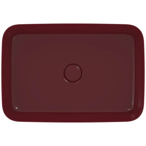 Waschbecken „Ipalyss“ 55 × 38 × 12,5 cm in Granatapfel