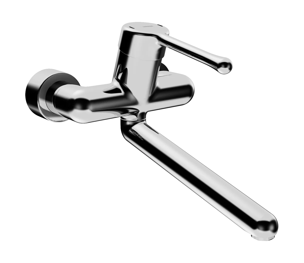 HansaMEDIPRO Waschtischarmatur HansaMEDIPRO 0257 Bedienungshebel lang Chrom HansaMEDIPRO Waschtischarmatur HansaMEDIPRO 0257 Bedienungshebel lang Chrom