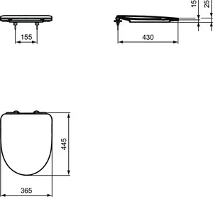 Ideal Standard WC-Sitz „i.lifeA“