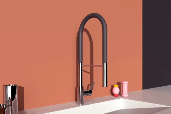 Ideal Standard Gusto Küchenarmatur BD421AA, Semi-Pro 2-Funktionsbrause, Chrom Ideal Standard Gusto Küchenarmatur BD421AA, Semi-Pro 2-Funktionsbrause, Chrom