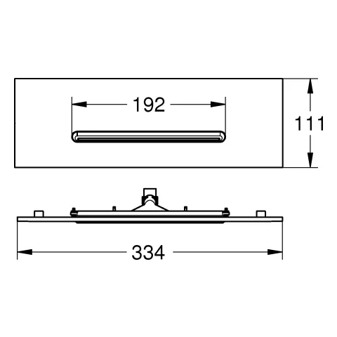 Abdeckung Deckenbrause Rainshower Aqua Cascade 26734, inklusive Strahlbildner, Strahlart XL Wasserfall, ohne Unterputzkörper, chrom Abdeckung Deckenbrause Rainshower Aqua Cascade 26734, inklusive Strahlbildner, Strahlart XL Wasserfall, ohne Unterputzkörper, chrom