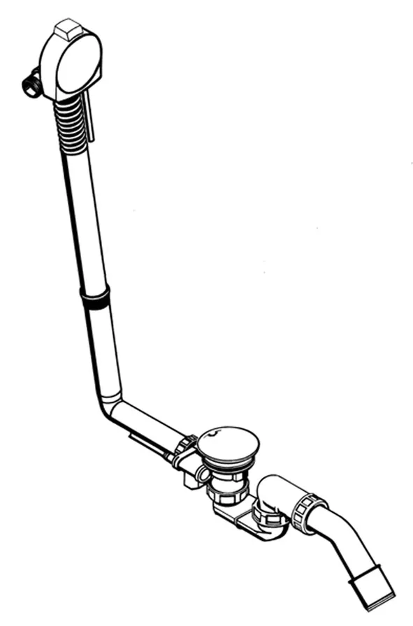 Ein-, Ab- und Überlaufgarnitur Exafill S Komplettset f.Normalwa.chrom Ein-, Ab- und Überlaufgarnitur Exafill S Komplettset f.Normalwa.chrom