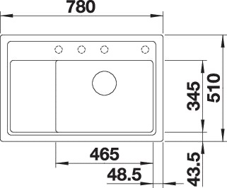 BLANCO ZENAR XL 6 S Compact