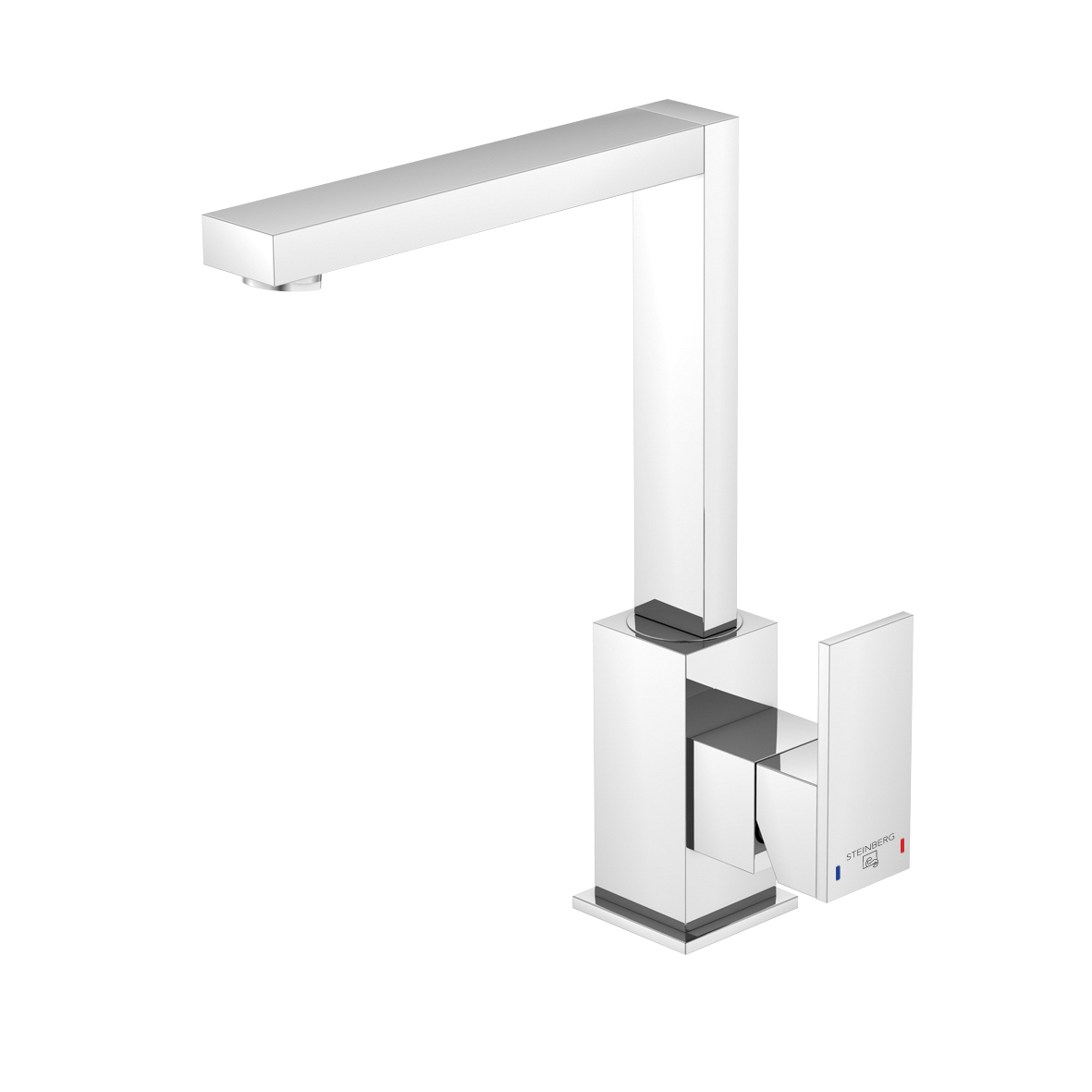 Serie 160 Waschtisch-Einhebelmischbatterie, schwenkbarer Auslauf ohne Ablaufgarnitur, Ausladung: 14 cm Serie 160 Waschtisch-Einhebelmischbatterie, schwenkbarer Auslauf ohne Ablaufgarnitur, Ausladung: 14 cm
