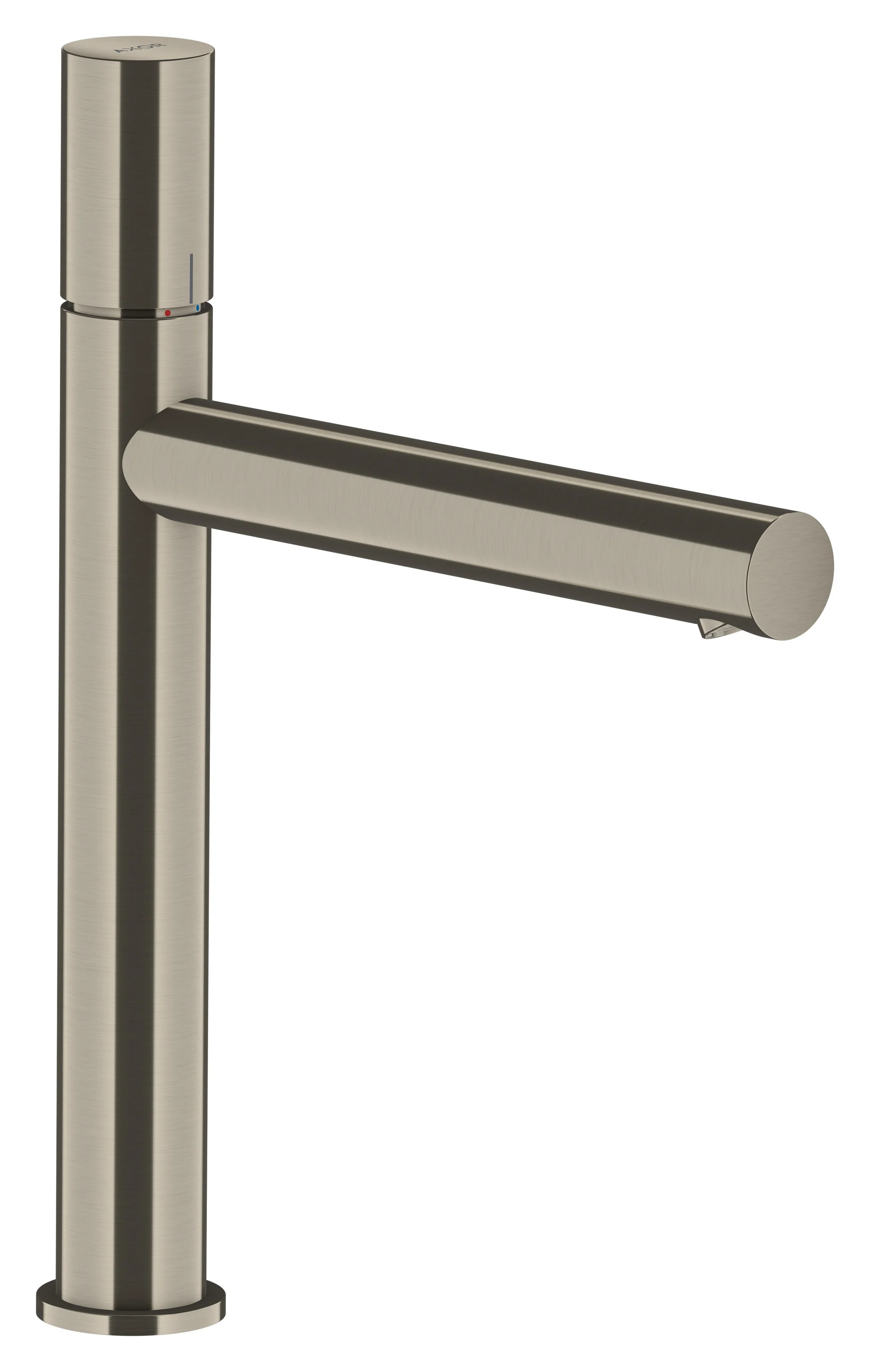 Hansgrohe AXOR Uno Einhebel-Waschtischmischer 200, Brushed Black Chrome, Ausladung 198 mm, Auslaufhöhe 199 mm