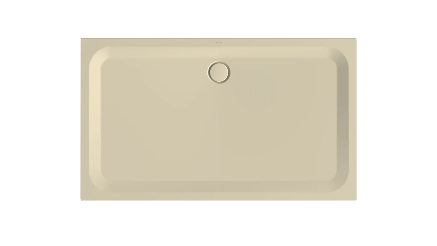 Bette rechteck Duschwanne „BetteUltra“ 1700 × 1000 mm mit BetteAntirutsch Pro, ohne Oberflächenveredelung, ohne Wannenträger, in Cream