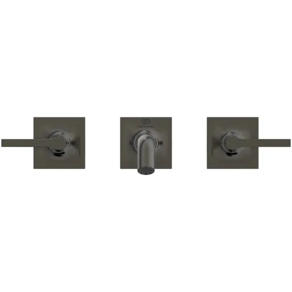 Wand-Waschtischarmatur Joy Neo Ausladung 209mm Hebelgriffe Magnetic Grey Wand-Waschtischarmatur Joy Neo Ausladung 209mm Hebelgriffe Magnetic Grey