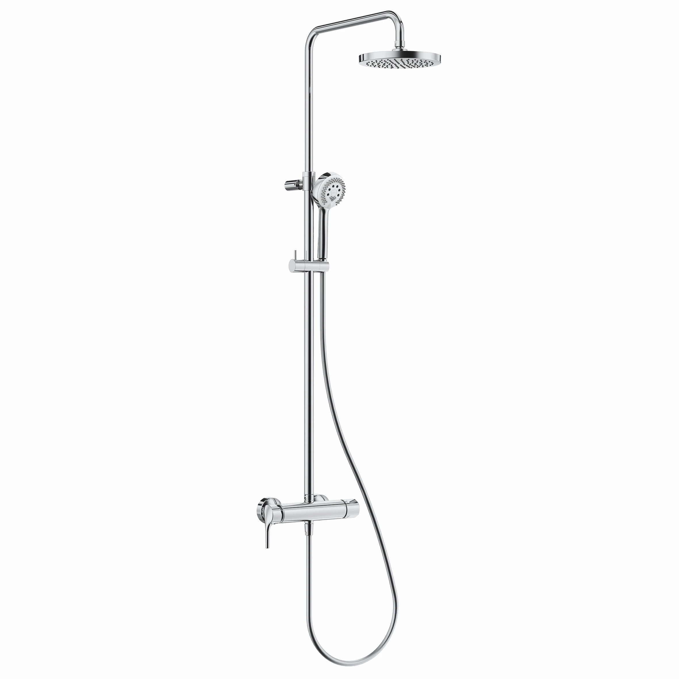 LOGO Einhebelmischer Dual Shower System chrom