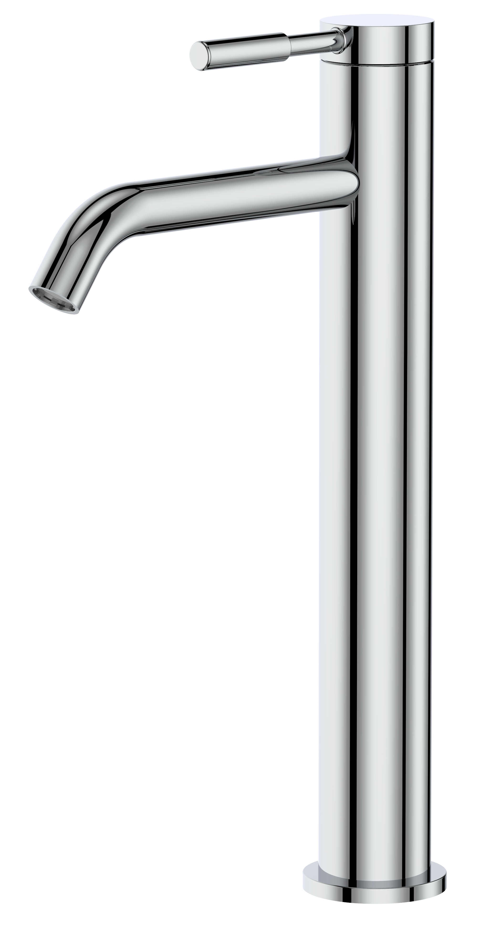 Waschtisch-Einhandbatterie AqvaDesign - rund - erhöhter Standfuß - Klick-Klack-Ablaufgarnitur 1"1/4 - Kartusche mit keramischen Dichtscheiben - Heißwassersperre - Wassermengendurchflussregulierung - flexible Druckschläuche 3/8", DVGW W270 - chrom Waschtisch-Einhandbatterie AqvaDesign - rund - erhöhter Standfuß - Klick-Klack-Ablaufgarnitur 1"1/4 - Kartusche mit keramischen Dichtscheiben - Heißwassersperre - Wassermengendurchflussregulierung - flexible Druckschläuche 3/8", DVGW W270 - chrom