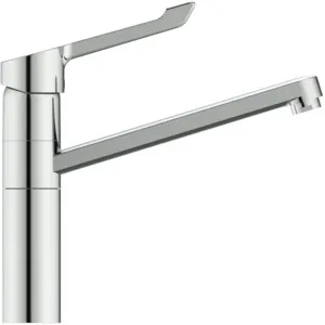 Küchenarmatur Ceraflex, mit Klinikhebel, mit hohem Rohrauslauf, Ausladung 222mm, Chrom Küchenarmatur Ceraflex, mit Klinikhebel, mit hohem Rohrauslauf, Ausladung 222mm, Chrom