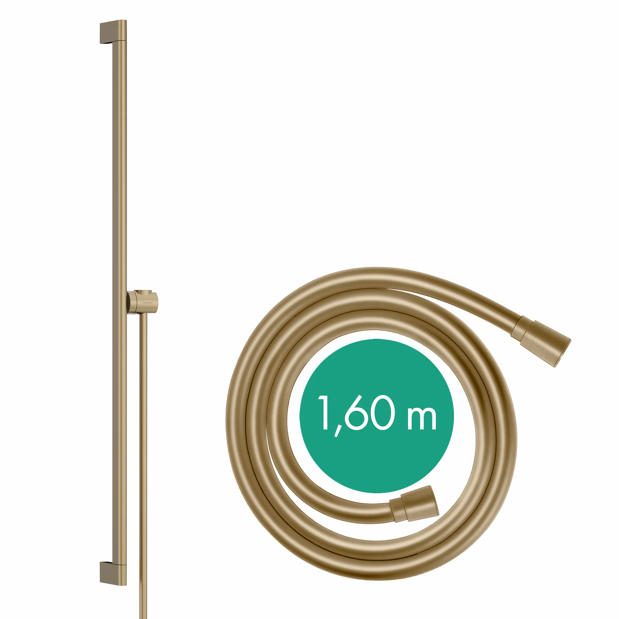 Unica Brausestange S Puro 90 cm mit Easy Slide Handbrausehalter und Isiflex Brauseschlauch 160 cm Chrom Unica Brausestange S Puro 90 cm mit Easy Slide Handbrausehalter und Isiflex Brauseschlauch 160 cm Chrom