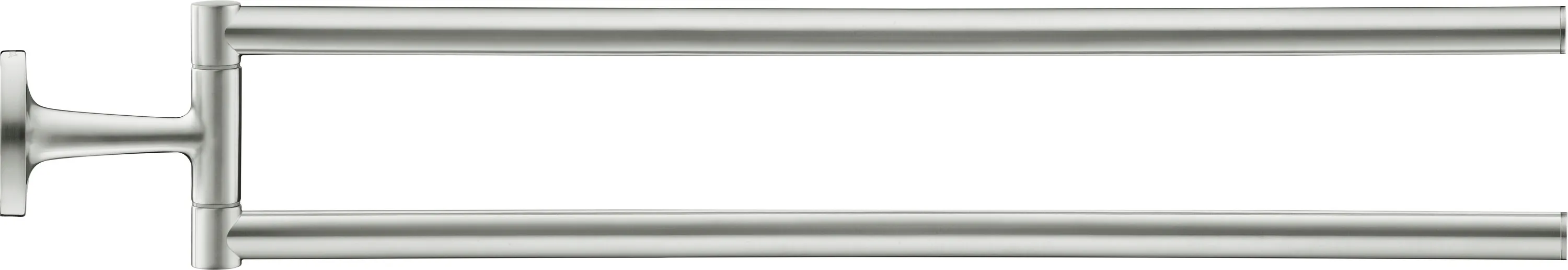Duravit Starck T Handtuchhalter, Edelstahl Gebürstet, 88x486x57mm, 2 Arme Duravit Starck T Handtuchhalter, Edelstahl Gebürstet, 88x486x57mm, 2 Arme