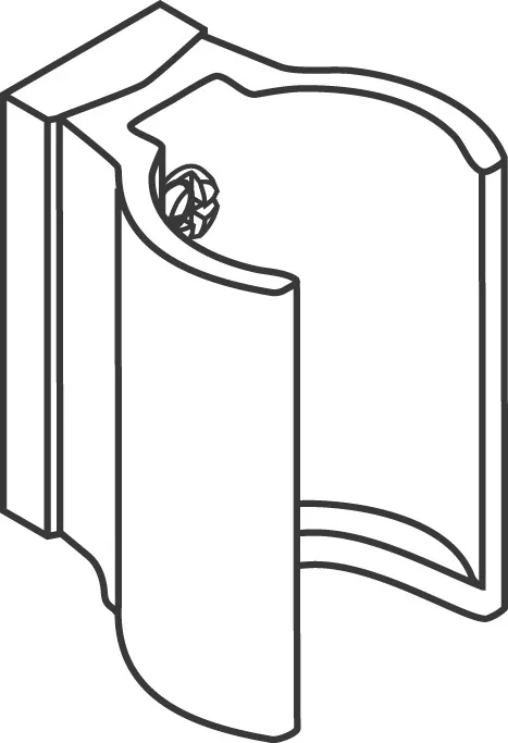 Hansgrohe AXOR Starck Brausehalter, Chrom Hansgrohe AXOR Starck Brausehalter, Chrom