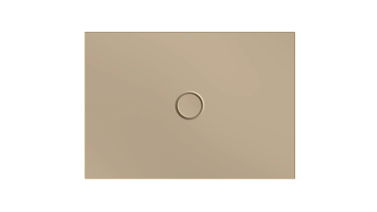 Bette rechteck Duschwanne „BetteFloor“ 1000 × 700 mm ohne Oberflächenbeschichtung, ohne Oberflächenveredelung, ohne Wannenträger, in Greige