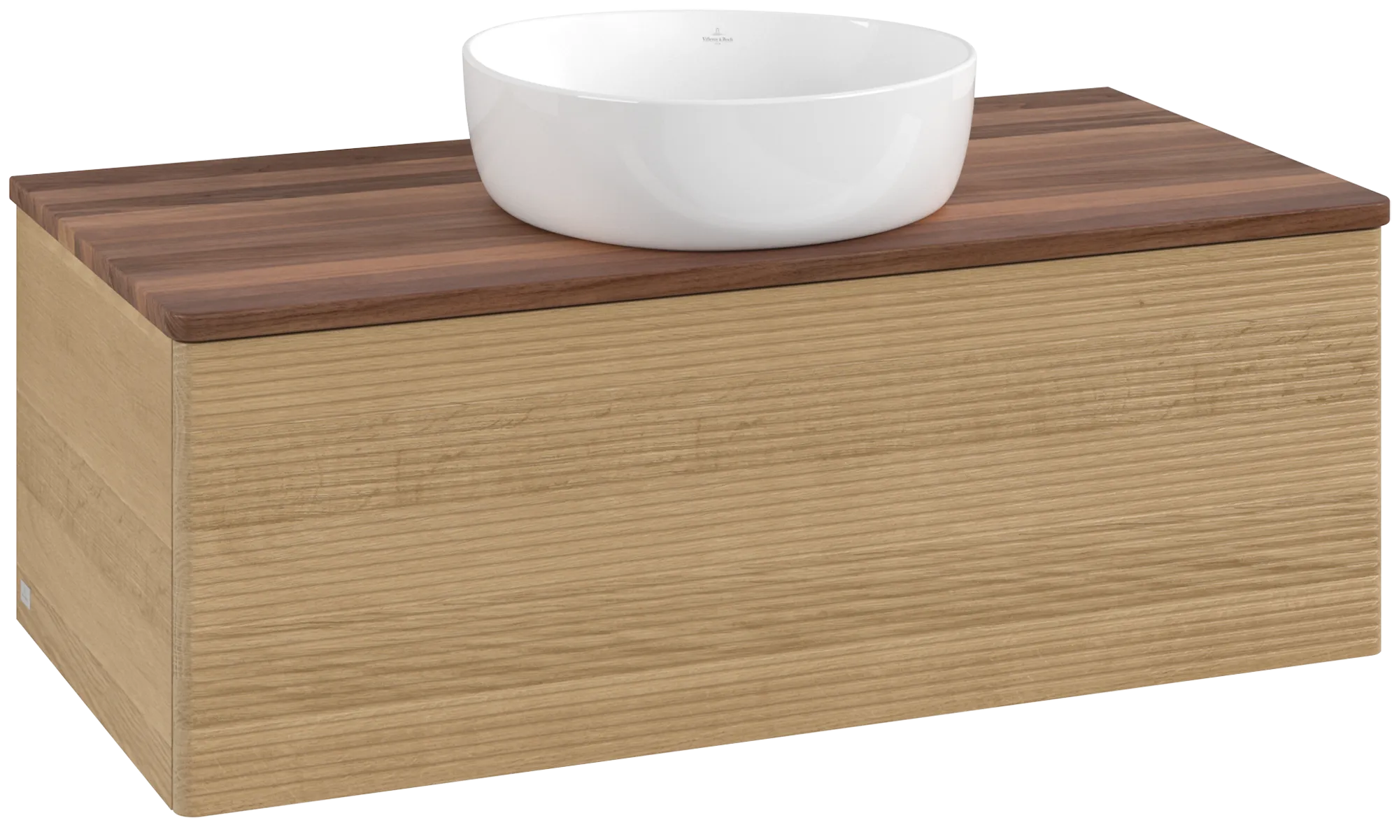 Villeroy & Boch Antao Waschbeckenunterschrank L31_1, 1000x360x500mm, Honey Oak/Warm Walnut