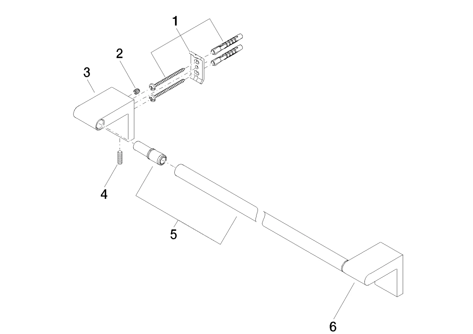 Badetuchhalter IMO Chrom 83045670 Badetuchhalter IMO Chrom 83045670