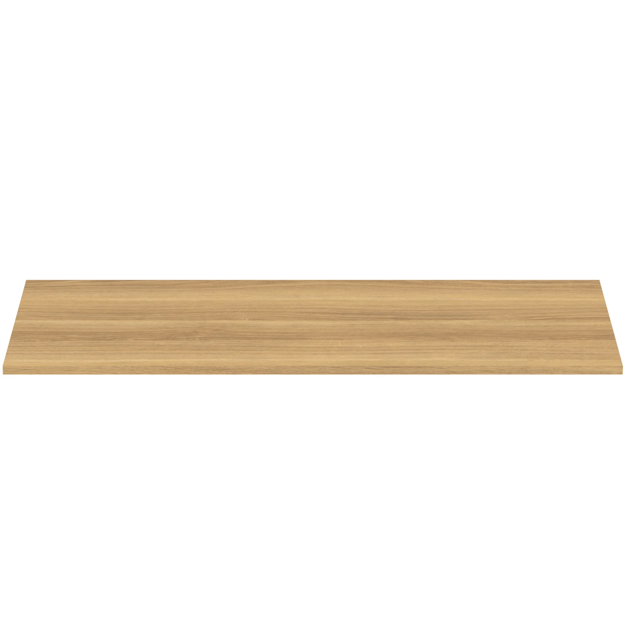 Waschtischplatte i.life B ohne Ausschnitt 1204x506x18mm Weiß matt
