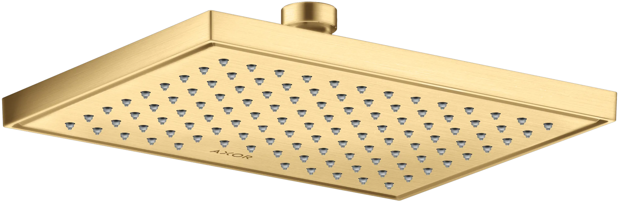 Hansgrohe AXOR ShowerSolutions Kopfbrause 245⁄185 1jet EcoSmart+ Brushed Gold Optic Hansgrohe AXOR ShowerSolutions Kopfbrause 245⁄185 1jet EcoSmart+ Brushed Gold Optic